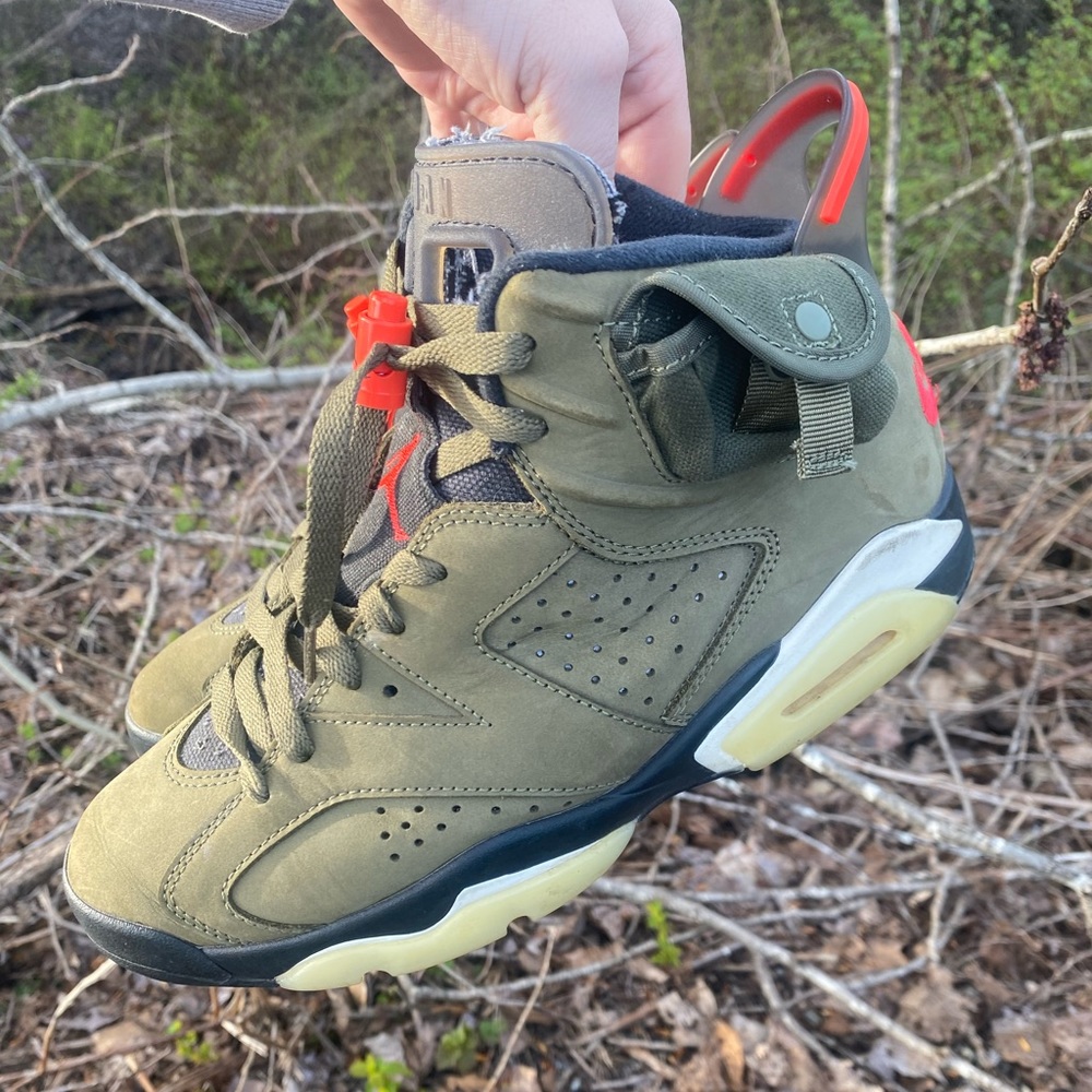Nike Jordan 6 Travis Scott Olive